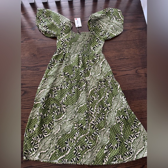 THML Dresses & Skirts - New with tags - THML floral botanical dress - size small